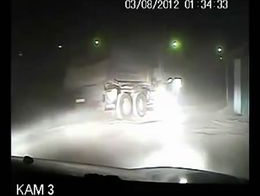 Погоня за Камазом в Иркутске