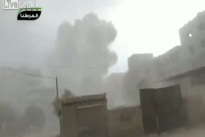 Жилые дома бомбят с воздуха