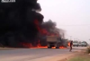 Обгорел но выжил