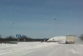 Уборка снега на Украине