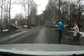 Набожная бабулька