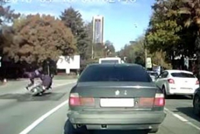 Остановил нарушителя