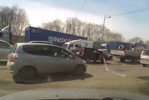 Камаз переехал бабулю