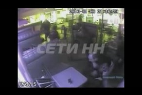 Драка в кафе