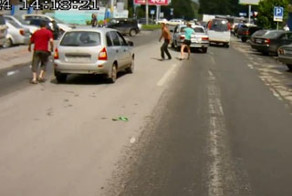 Конфликт на дороге