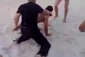 Жесть на пляже