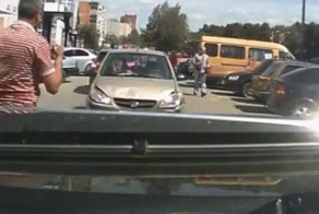 Пьяная за рулем