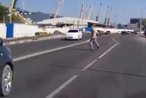 Сбили человека