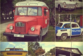 Музей старых автомобилей под открытым небом в Эстонии (72 фото)