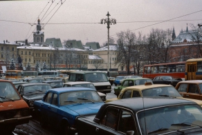 Автотранспортная Москва в марте 1984 года