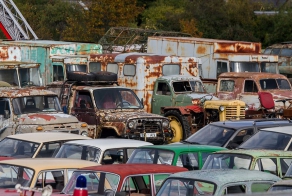 Самодельный музей старой техники в Эстонии