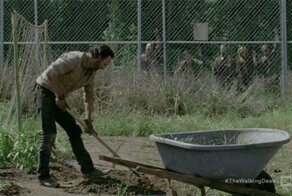 Заставили копаться в огороде, в то время, когда друзья зовут гулять