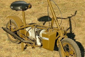 Welbike военный скутер (мотоцикл) Второй Мировой войны