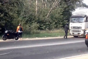 Дерзкий байкер