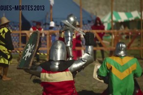 Рыцари не убегают! Они ищут противника (видео)