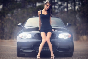 Сексуальные девушки и красивые автомобили