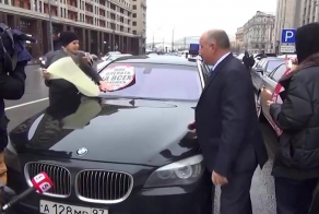 СтопХам на парковке возле Госдумы