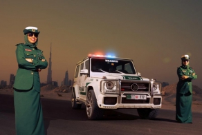Brabus B63S для полицейских Дубая