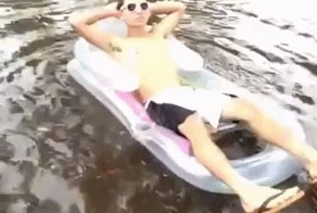 Наслаждаясь отдыхом и погодой во Флориде
