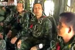 Ужасное происшествие на самолете тайских парашютистов
