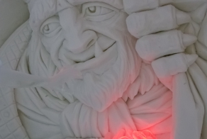 Прогулка по ледяному замку в Кеми