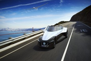 Трёхместный электрокар BladeGlider от Nissan