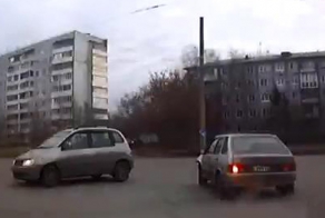 Погоня в Омске за пьяным водителем