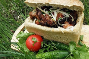 Русский гамбургер на 100%