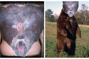 Если бы неудачные татуировки стали реальными объектами