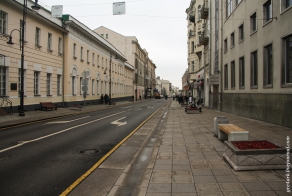 Прогулка по улицам Москвы
