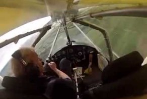 Отказ двигателя на высоте 100 метров.