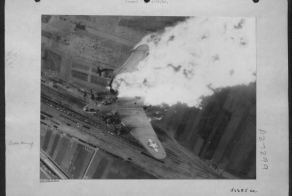 Самолеты ВВС США во время крушения
