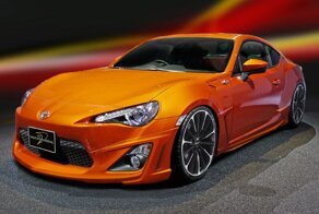 Обвес для новой Toyota GT 86 от ателье Wald (2 фото)