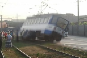 Авария в Новокузнецке (1 фото)