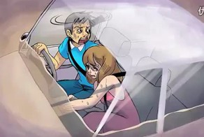 Как спастись из тонущего авто (видео)