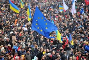  Прикольное  интервью с активистом "евромайдана".