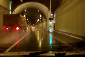 Авария в тоннеле