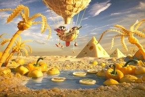 Креатив из еды