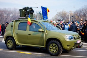 Военный вариант Duster для Румынии