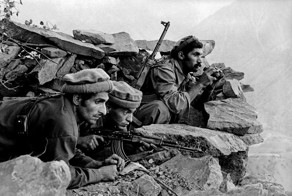 Афганские моджахеды за несколько месяцев до начала вторжения СССР