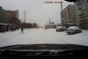 ТП переходит дорогу