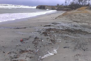 Ураган Ксавьер Балтийская коса 