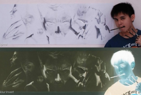 "Негативный" рисунок