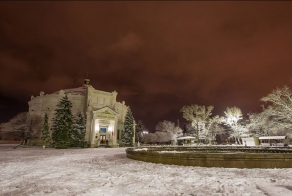 Ночное одеяло из снега или небанальный Севастополь