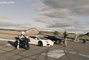 Veyron  vs Aventador vs BMW S1000RR