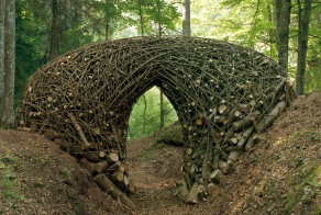 12 креативных природных  скульптур