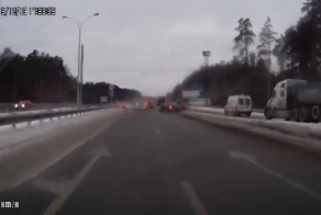 Поворот через два ряда