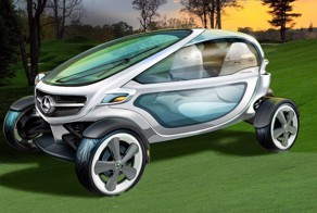 Мерседес-Бенц представил гольф-кар будущего