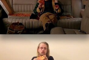 Опять одного дома оставили