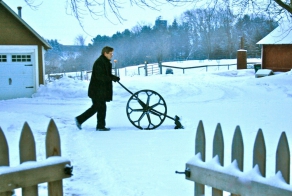 Продвинутая лопата для уборки снега